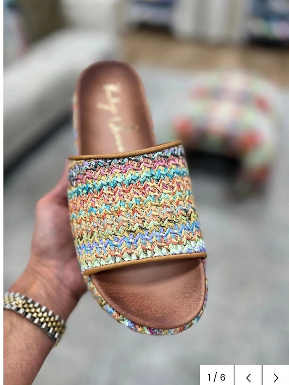 Vintage Havana Nina Platform Sandal Multi